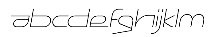 ERF Tars Extra Light Italic FONT
