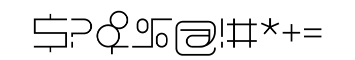 ERF Tars Light Font OTHER CHARS