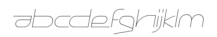 ERF Tars Thin Italic FONT