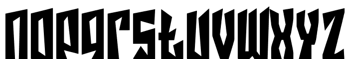 ERIOCK Font LOWERCASE