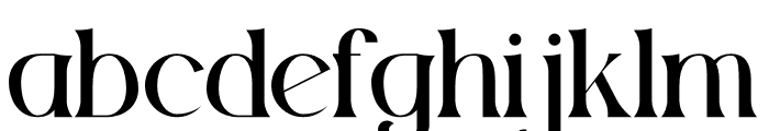 ERYTHA Font LOWERCASE