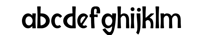 ESTERLIFE SMOOTH Font LOWERCASE