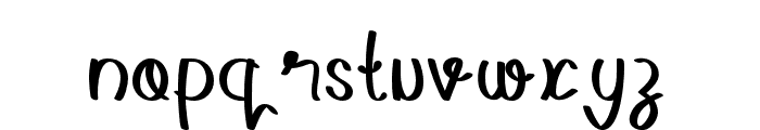 ESTHER-Display Font LOWERCASE