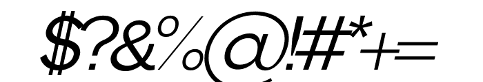 EUIPE Italic Font OTHER CHARS