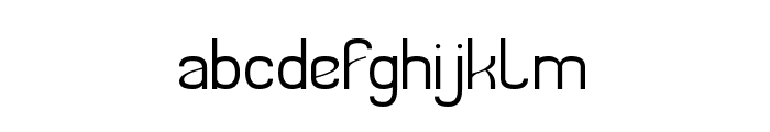 EUPHORIA-Light Font LOWERCASE