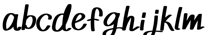 EVE Font LOWERCASE