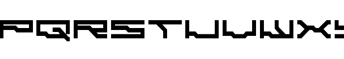 EXOBYTE-Regular Font LOWERCASE