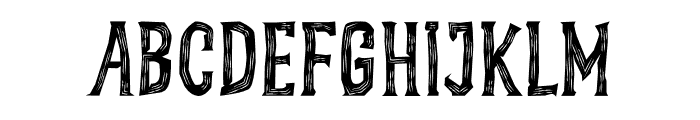 EXORCIST Decorate Font UPPERCASE