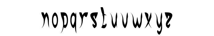 EXPERIMENT BUTTERFLY Font LOWERCASE