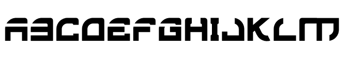 EYAG Font LOWERCASE