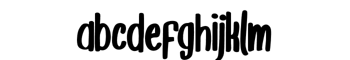 Eabigh Font LOWERCASE