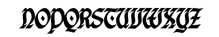 Eachtra-Italic Font UPPERCASE