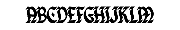 Eachtra Font UPPERCASE