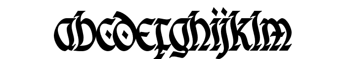 Eachtra Font LOWERCASE