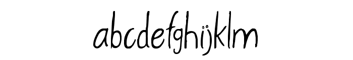 Eadfrith Font LOWERCASE