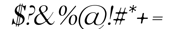 Eadita Round Italic Font OTHER CHARS