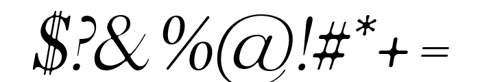 Eadita-RoundItalic Font OTHER CHARS