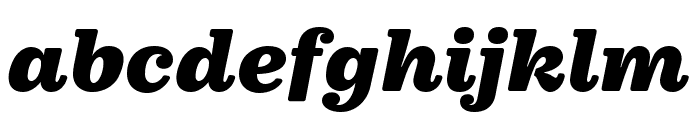 Eafist Bold Italic Font LOWERCASE