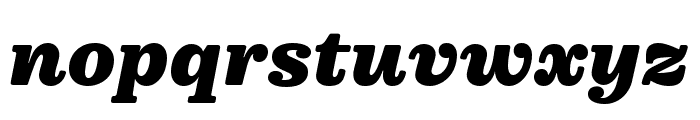 Eafist Bold Italic Font LOWERCASE