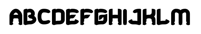 Eagle Artillery Bold Font UPPERCASE