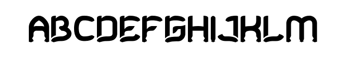 Eagle Artillery-Light Font UPPERCASE