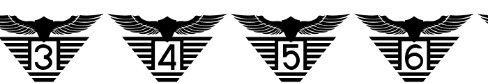 Eagle Monograms Regular Font OTHER CHARS