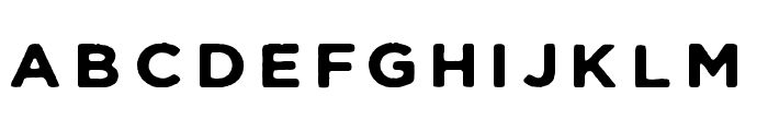 Eagle Sight Rough Font LOWERCASE