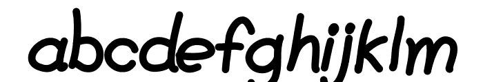Earland Font LOWERCASE