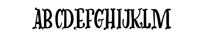 Early_Age Regular Font UPPERCASE