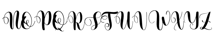 Earnestly Font UPPERCASE