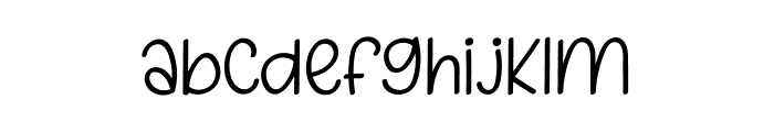 Earter Unicorn Font LOWERCASE