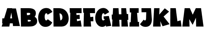 Earth Hero Font LOWERCASE