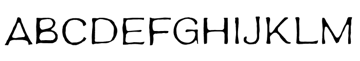 EarthTone-Light Font UPPERCASE
