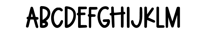 EarthToon Font UPPERCASE