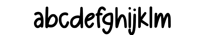 EarthToon Font LOWERCASE