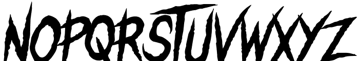 Earthen Parasite Font LOWERCASE