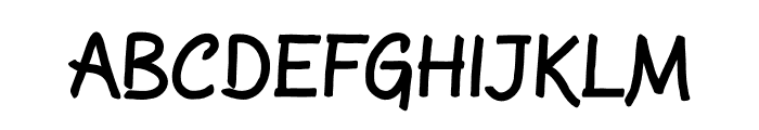 Earthlings Font LOWERCASE