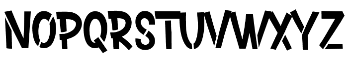 Earthquaker-Regular Font UPPERCASE