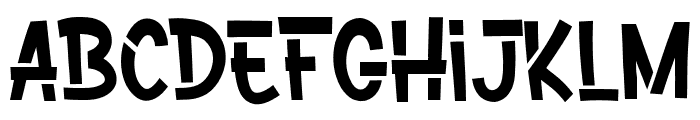 Earthquaker-Regular Font LOWERCASE