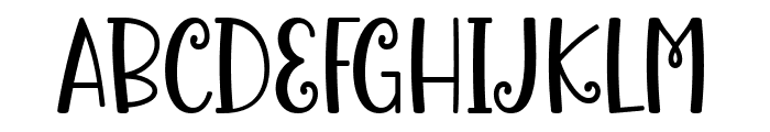 Easily Available Font UPPERCASE