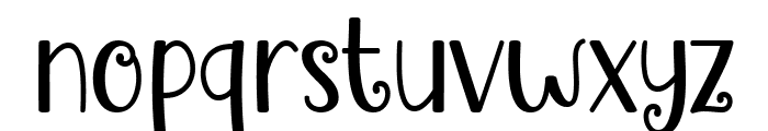 Easily Available Font LOWERCASE