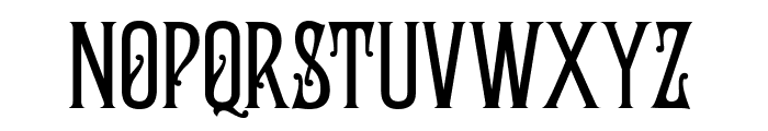 East Bouvent Font UPPERCASE