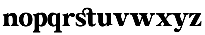 East Rusty Regular Font LOWERCASE