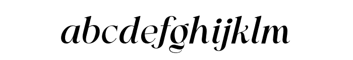 East of Wild Regular Font LOWERCASE