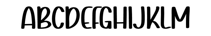 Easter Alphabet Regular Font UPPERCASE