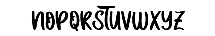 Easter Craft Font LOWERCASE