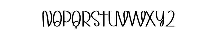 Easter Cute Font LOWERCASE