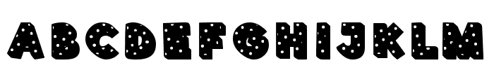 Easter Dots Font 1 Regular Font LOWERCASE