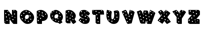 Easter Dots Font 1 Regular Font LOWERCASE