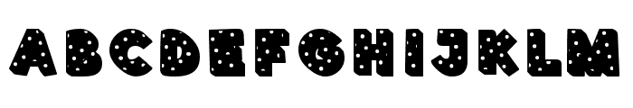 Easter Dots Font 2 Regular Font LOWERCASE